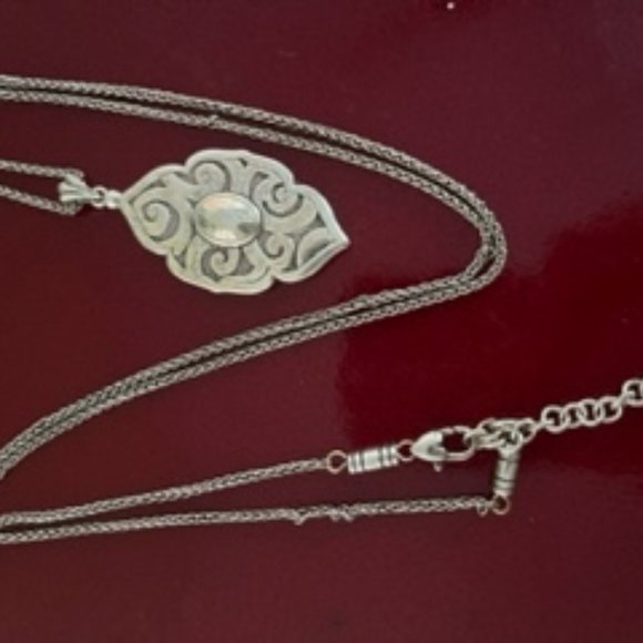 Brighton Beautiful, Heavy Pendant Drop Necklace - Picture 1 of 6